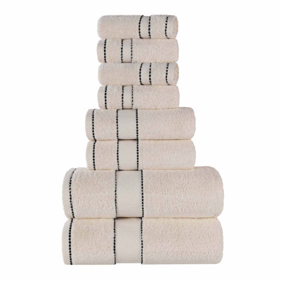 Niles 8-Piece Giza Cotton Towel Set