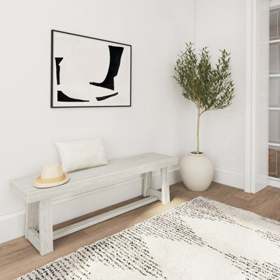 Linzy Classic Wood Bench