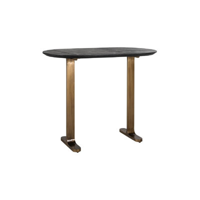 Bar Table Oval Solid Wood Dining Table
