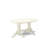 9 Piece Kitchen Table Set Includes an Oval Dining Table with Removable leaf and 8 Chairs, linen white-303866474