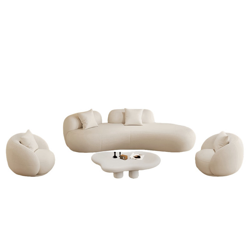 French style sofa tea table combination