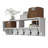 Modern Hall Stand, White, 47.2 x 14.6 x 8.7 inches | 100% Melamine Coated Particle Board, Numerous Shelves for Additional Storage | Stylish & Functional Design, Perfect for Entryways & Living Spaces-1033182917