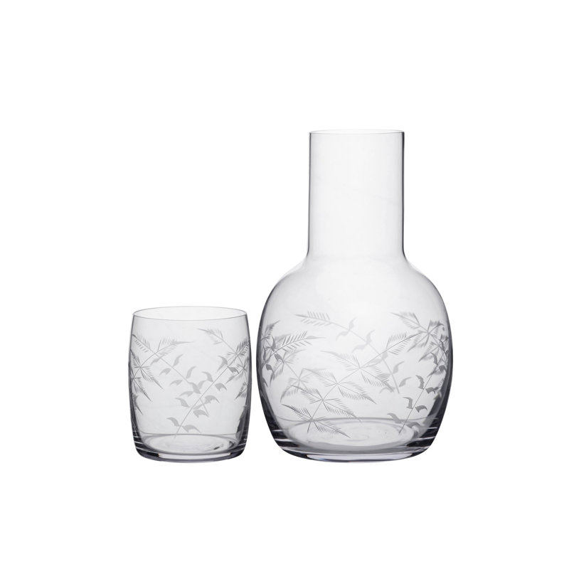 2 - Piece Crystal Carafe Set