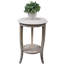 Clavier Solid Wood End Table