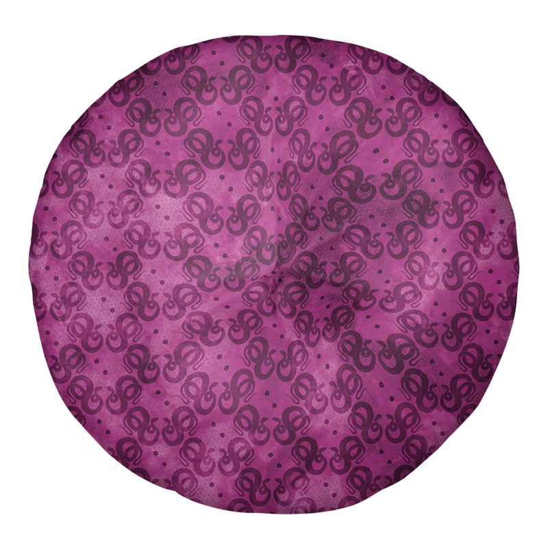 Coussin de sol Katelyn Elizabeth, 26 po x 26 po, Rose