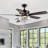Gysklys 52'' Ceiling Fan with Light Kit