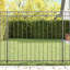 150 cm H x 170 cm W Steel Border Fencing
