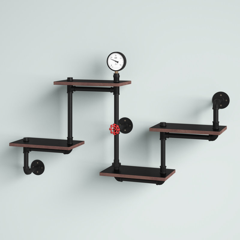 Ackerson 4 Tier Floating Shelf