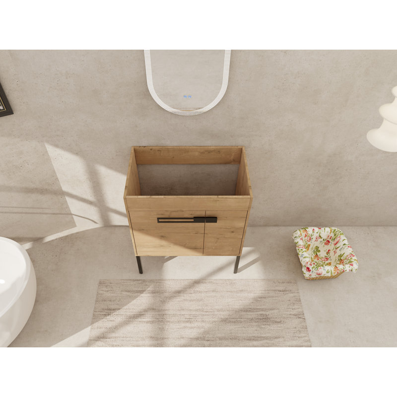 Le meuble-lavabo autoportant ou flottant de 30 pouces est optionnel. 30 * 18-00330IMO-1 (KD-Packing), 30"