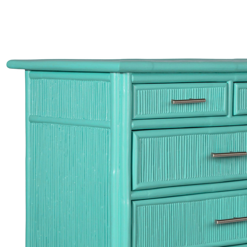 Bermuda 9 - Drawer Dresser, Turquoise