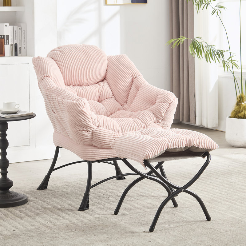 Fauteuil Lazy, Rose