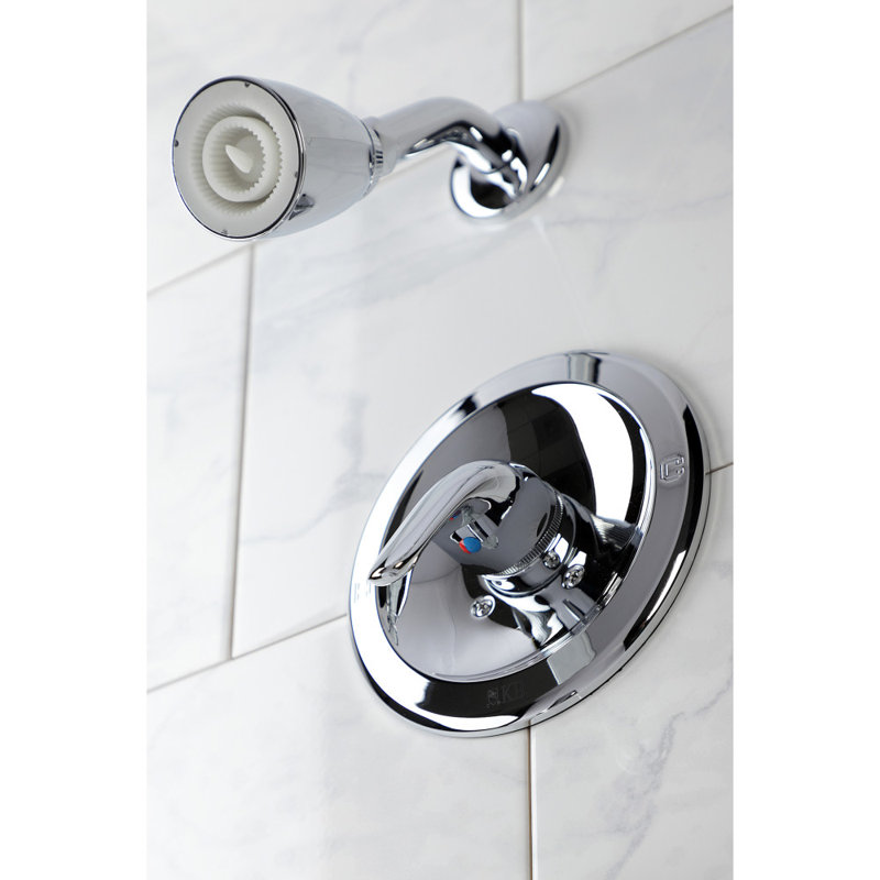 Kingston Brass Single-Handle Shower Faucet, Polished Chrome