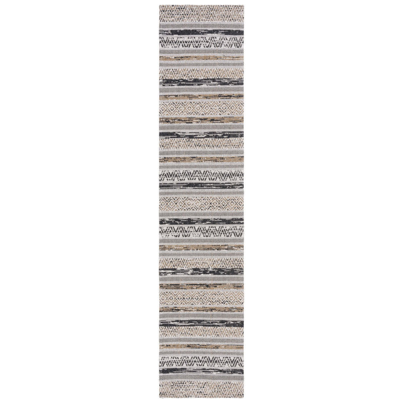 Augustine Performance Geometric Rug, Runner 2' x 9'