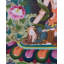 Grand Tara Thangka blanc (Thangka sans brocart)