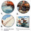 «Teal Oil Rigs Fields Offshore II», reproduction sur toile-1988802694-1988802712
