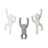 Buddy Wall Mounted Coat Hooks, Decorative Single Hangers for Entryway, Bedroom, Set of 3-999298988