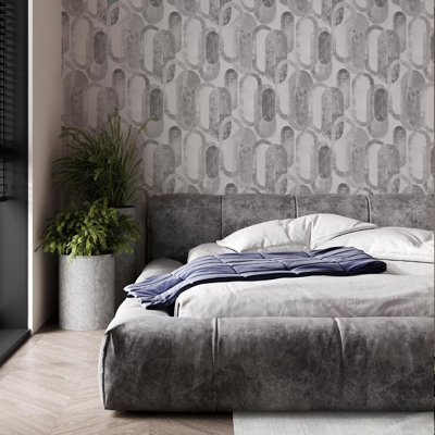 Sublime Oval Shapes Geometric Wallpaper