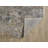 Abstract Machine Woven Polyester Area Rug in Blue/Brown-558918665