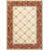 Edna Ivory Transitional Trellis Formal Area Rug