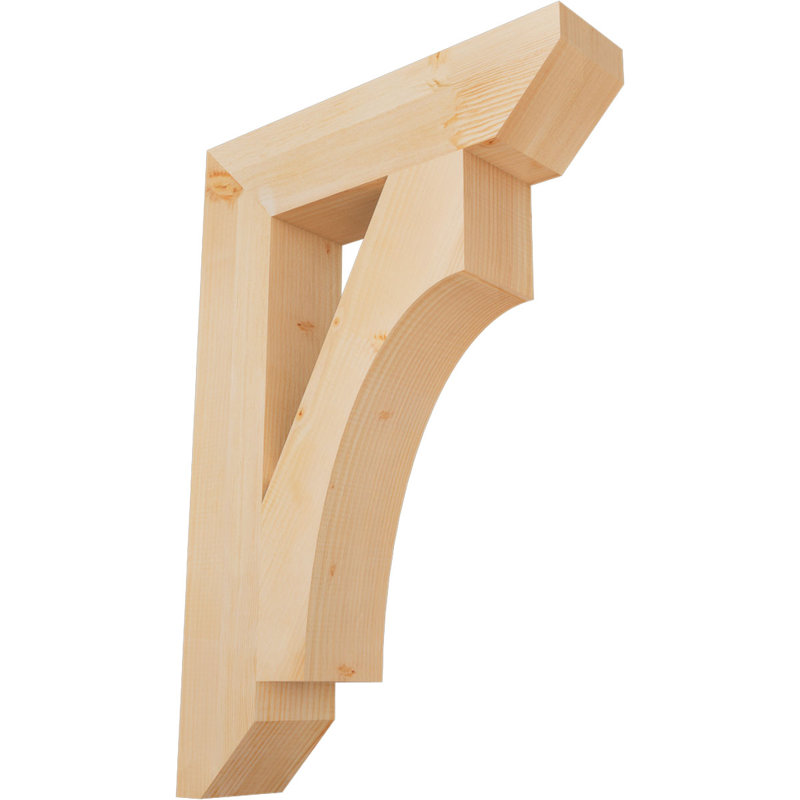 Support en bois Westlake, Sapin de Douglas, H 38 po x l 5,5 po x P 26 po