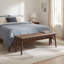 Genuine Leather and Foam Padding Upholstered Bench-666516907-666516911