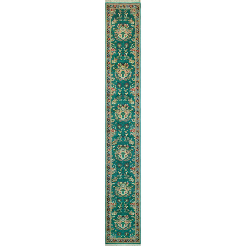 Pak-Persian Emilee Turquoise Runner