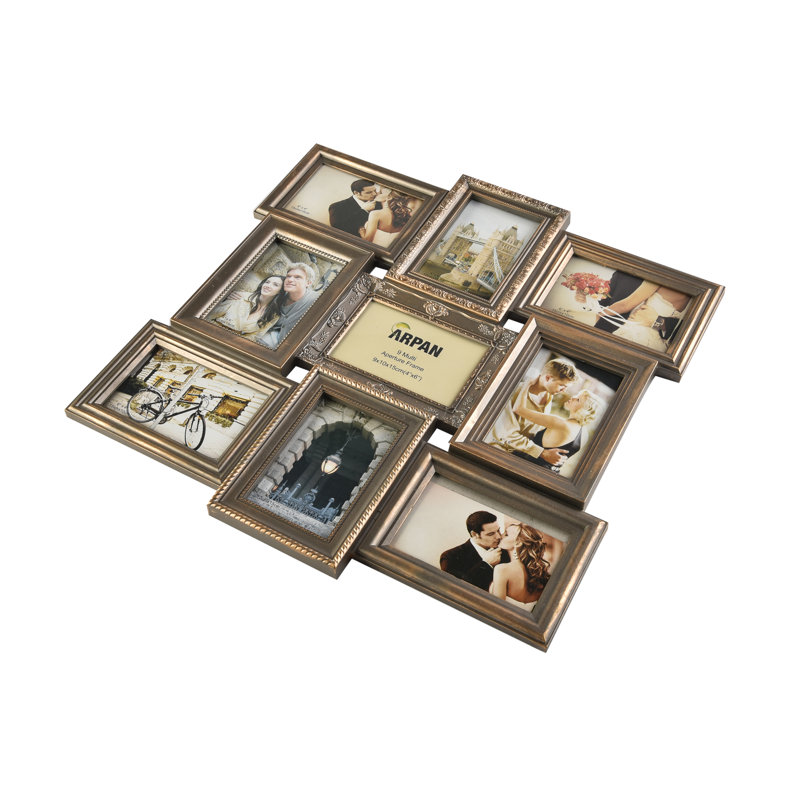Lacourse Gold Matte Collage Picture Frame