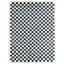 Barrile Chequered Machine Woven Area Rug-78622809