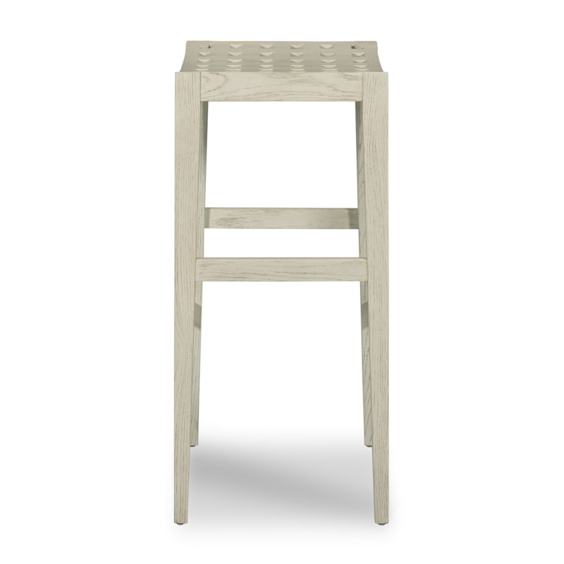Hannsens Solid Wood Counter Stool, Luna, Counter Stool (24” Seat Height)