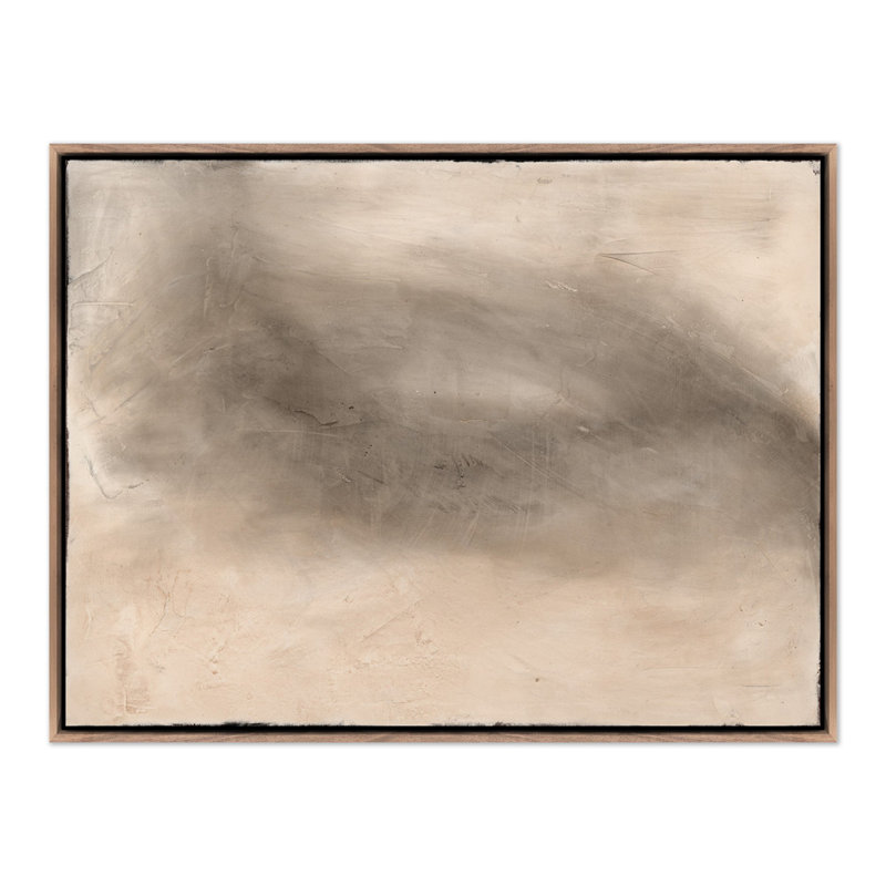 Peace Painting by Jess Engle, Rustic Walnut Framed, 30.5" H x 40" W