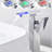 Waterfall Bathroom Vessel Faucet Led Light 3 Color Changing Single Handle One Hole Bowl Sink Faucet-104270765