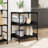 vidaXL Kitchen Trolley 23.6"x16.1"x31.7" Engineered Wood-97839733