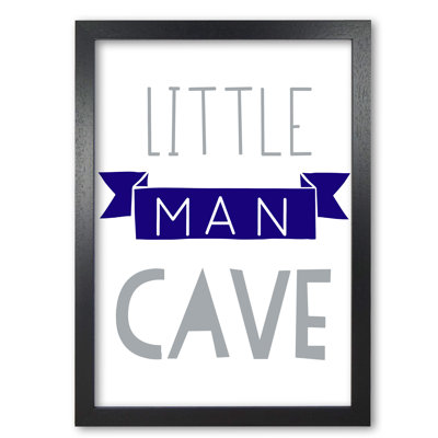 Little Man Cave Banner - Print