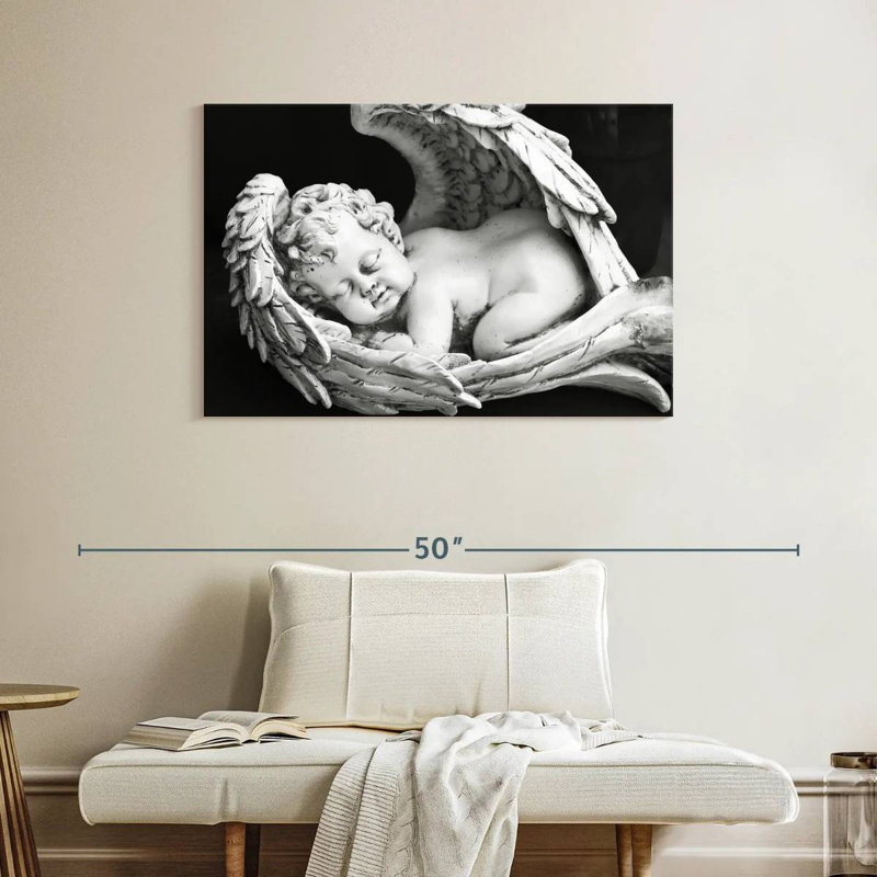 Leisha Baby Angel, 26" H x 39" W