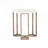 Marble Top End Table