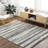 Striped Indoor Rug-912505526