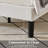 Queen Bed Frame Set Of 2, 2 Pack Upholstered Platform Bed Frame With Adjustable Headboard, Modern Bedroom Bed Set For Apartment, Airbnb, Rental, Guest Room, Home Staging-124945378