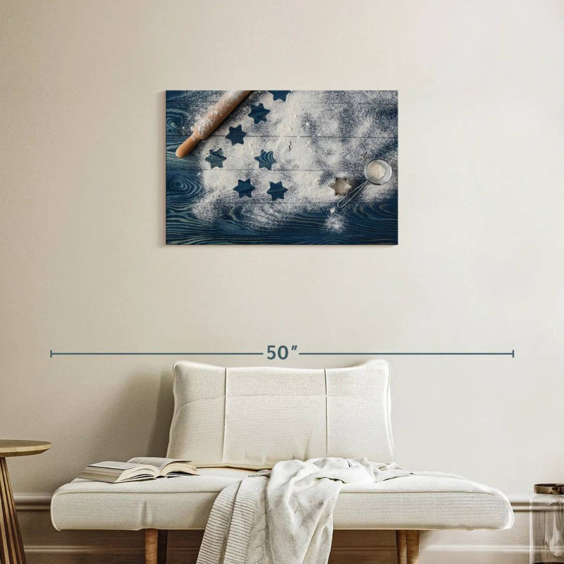 Senne étoiles sur la farine, H 20 po x l 30 po