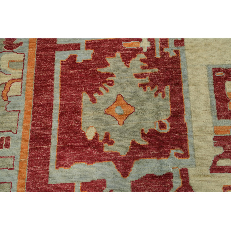 Tapis géométrique Oushak