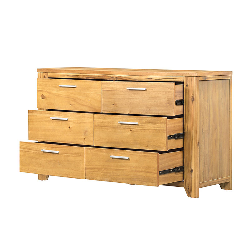 Commode à six tiroirs
