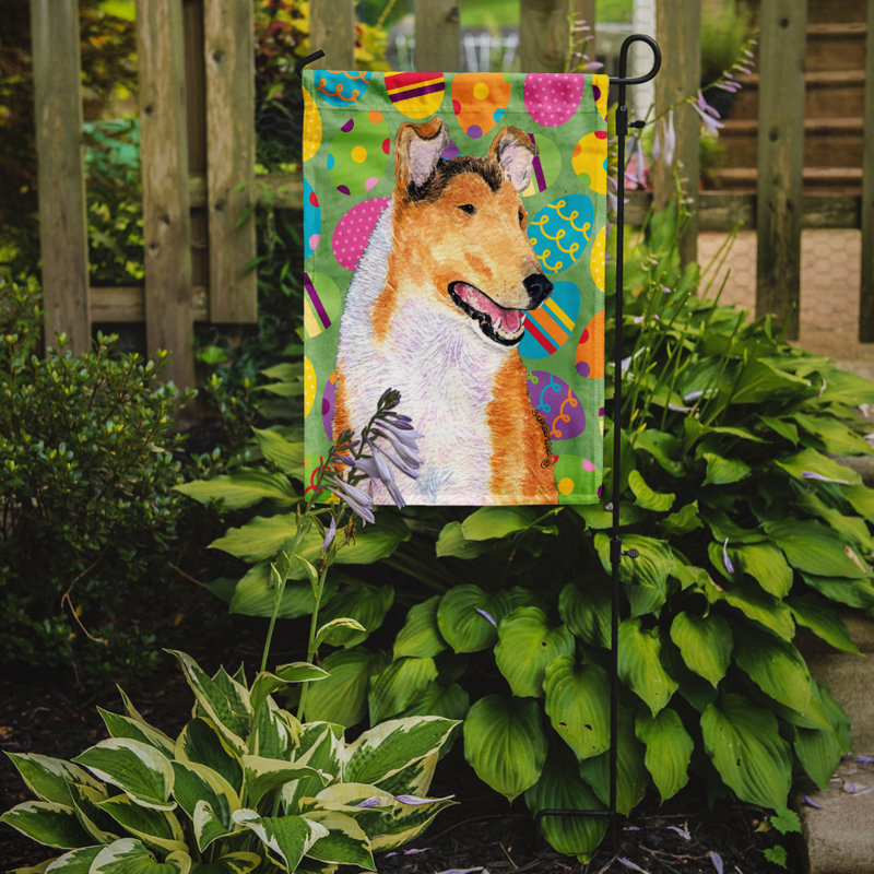 Drapeau de jardin Atara, Collie à poil court