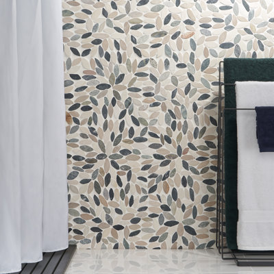 Carrelage mosaïque en pierre naturelle de 11,81 po x 11,81 po