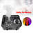 Jaquasha Vertical Fog Machine with 9 LED Lights for Halloween Party Stage