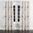 Abstract Velvet Curtains - Contemporary Boho Blue And Pink Boho Petals Grommet Curtain - 1 Panel-147499225-147499224