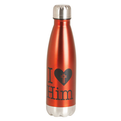 Dicksons Inc 17 fl. oz. Double Wall Insulated Stainless Steel Water Bottle with