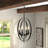 4 - Light Globe Chandeliers