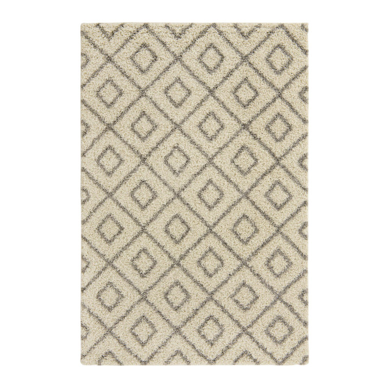 Aurin Geometric Indoor Rug, Rectangle 6' x 9'