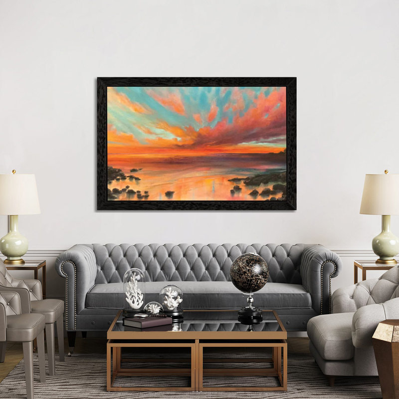 The Eternity Of Things by Marabeth Quin - Floater Frame Print on Canvas, Black, 152.5 cm H x 101.5 cm W