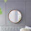 Miroir mural rond
