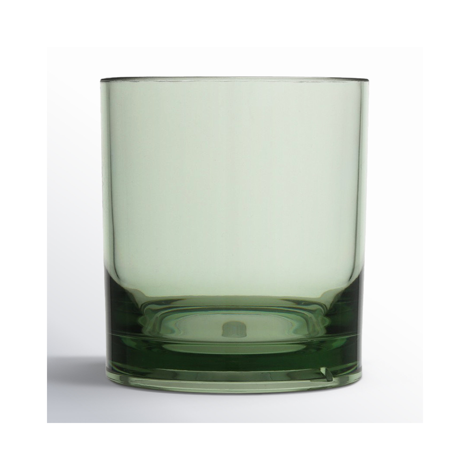 Fortessa Urbo Outdoor CoPolyester, 14 Ounce Double Old Fashioned (Set of 6),, Sage Green